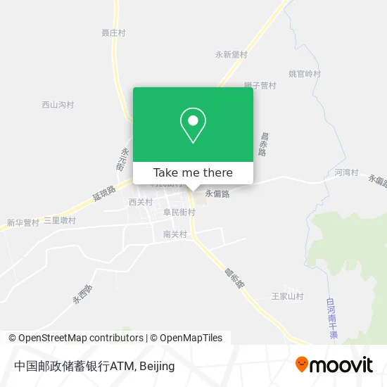 中国邮政储蓄银行ATM map