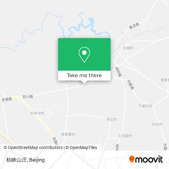 柏峡山庄 map