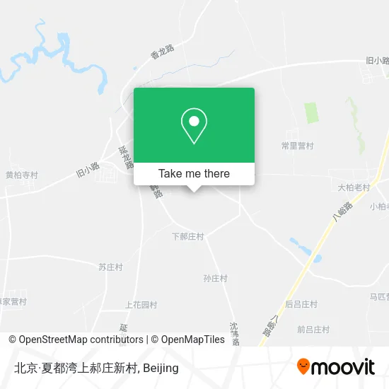 北京·夏都湾上郝庄新村 map
