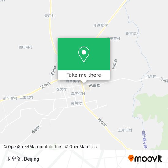 玉皇阁 map