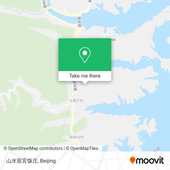 山水迎宾饭庄 map