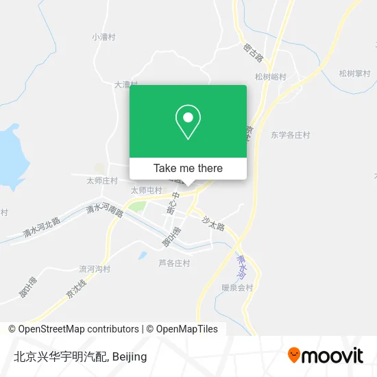 北京兴华宇明汽配 map