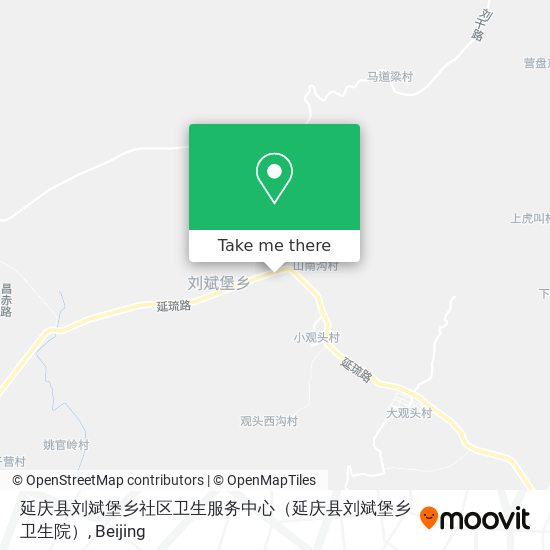 延庆县刘斌堡乡社区卫生服务中心（延庆县刘斌堡乡卫生院） map