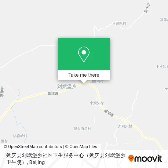 延庆县刘斌堡乡社区卫生服务中心（延庆县刘斌堡乡卫生院） map