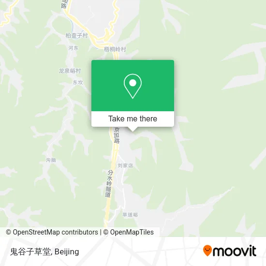 鬼谷子草堂 map