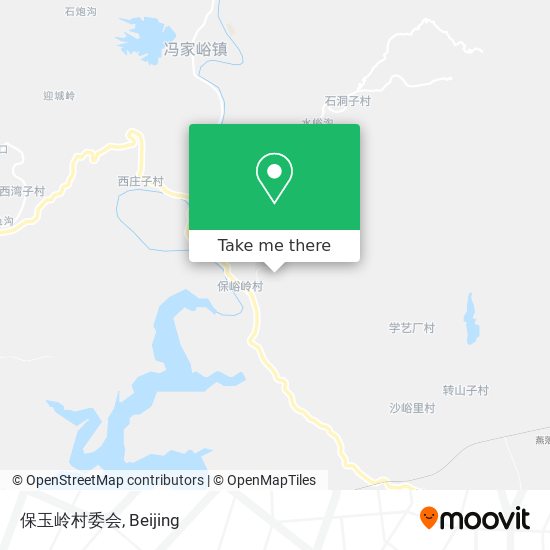 保玉岭村委会 map