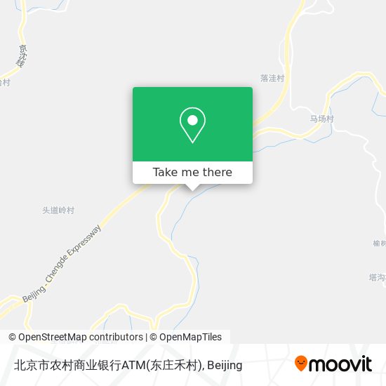 北京市农村商业银行ATM(东庄禾村) map