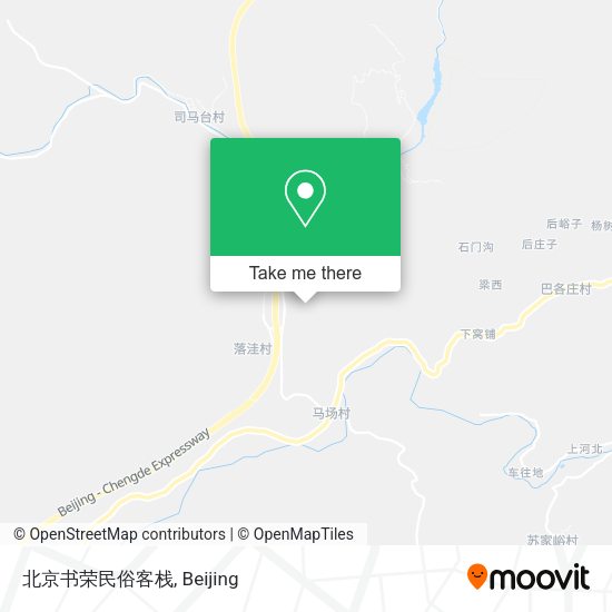 北京书荣民俗客栈 map