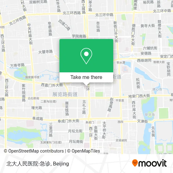 北大人民医院-急诊 map