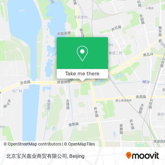 北京宝兴嘉业商贸有限公司 map