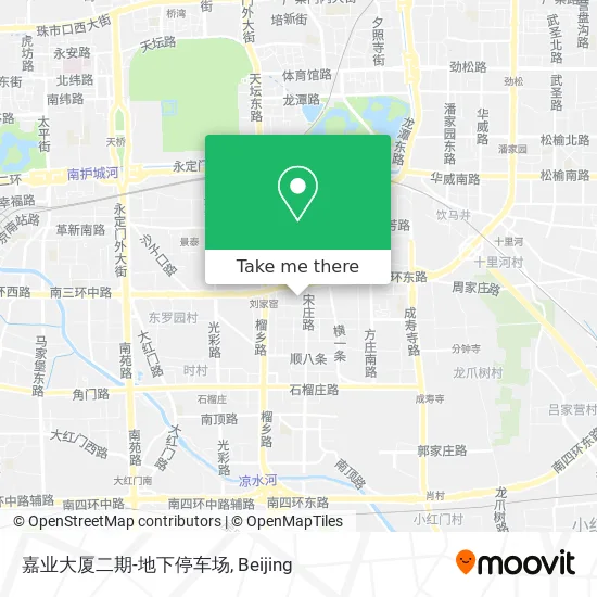 嘉业大厦二期-地下停车场 map