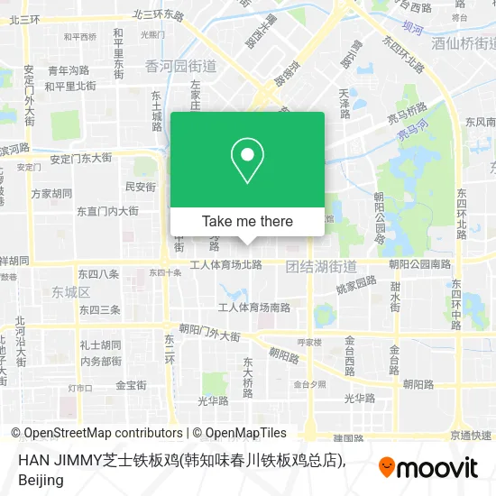 HAN JIMMY芝士铁板鸡(韩知味春川铁板鸡总店) map