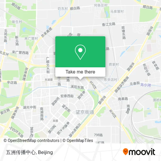 五洲传播中心 map