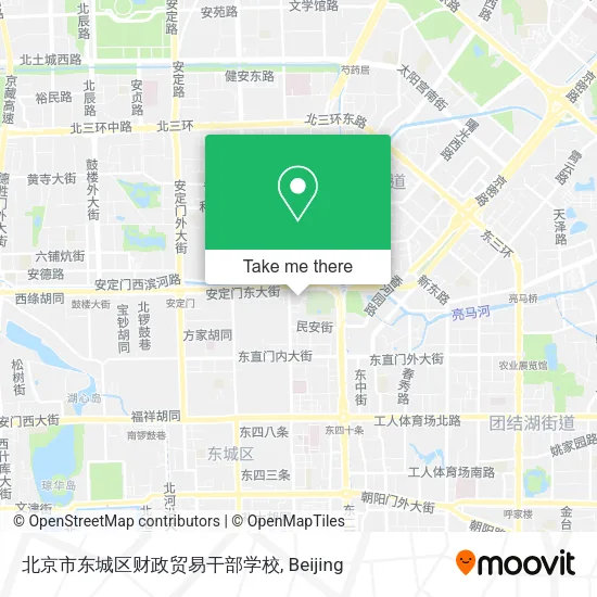 北京市东城区财政贸易干部学校 map