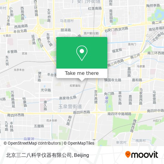 北京三二八科学仪器有限公司 map