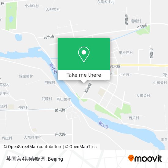 英国宫4期春晓园 map