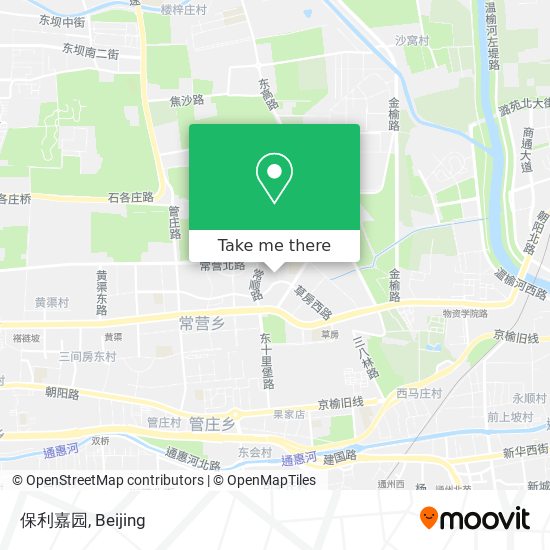 保利嘉园 map