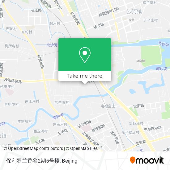 保利罗兰香谷2期5号楼 map