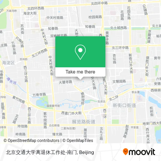 北京交通大学离退休工作处-南门 map