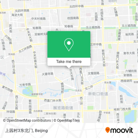 上园村3东北门 map