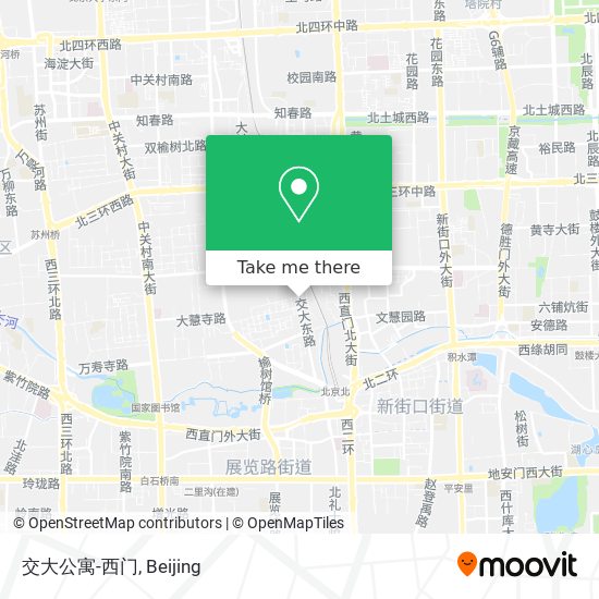 交大公寓-西门 map