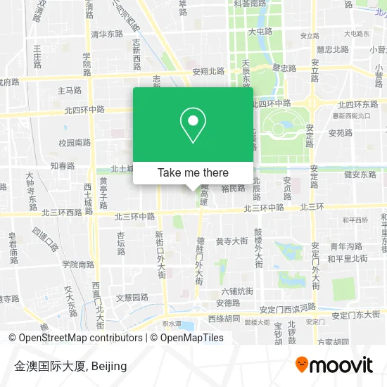 金澳国际大厦 map