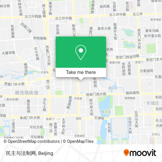 民主与法制网 map