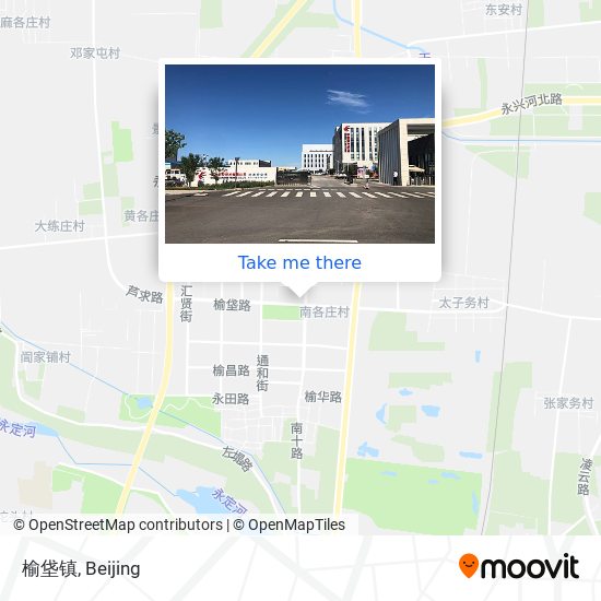 榆垡镇 map