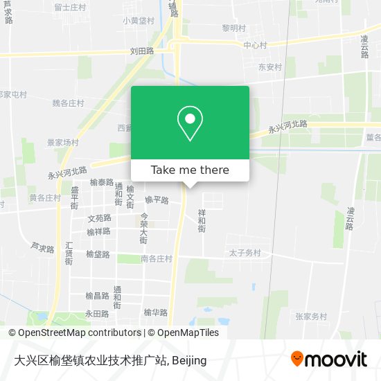 大兴区榆垡镇农业技术推广站 map
