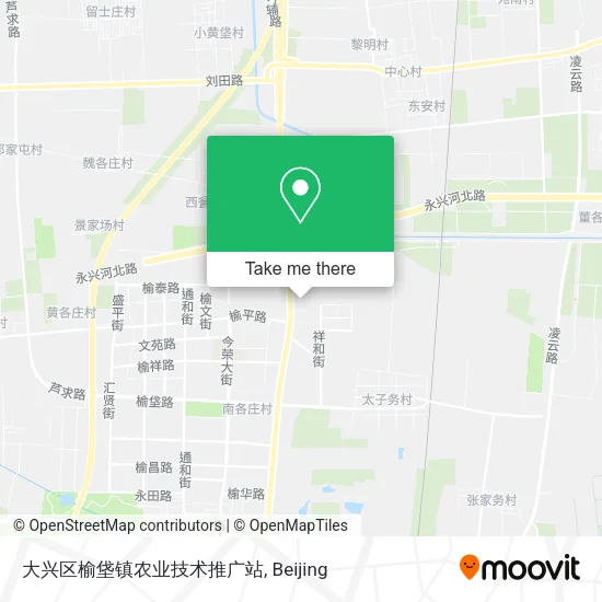 大兴区榆垡镇农业技术推广站 map