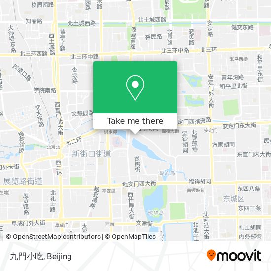 九門小吃 map
