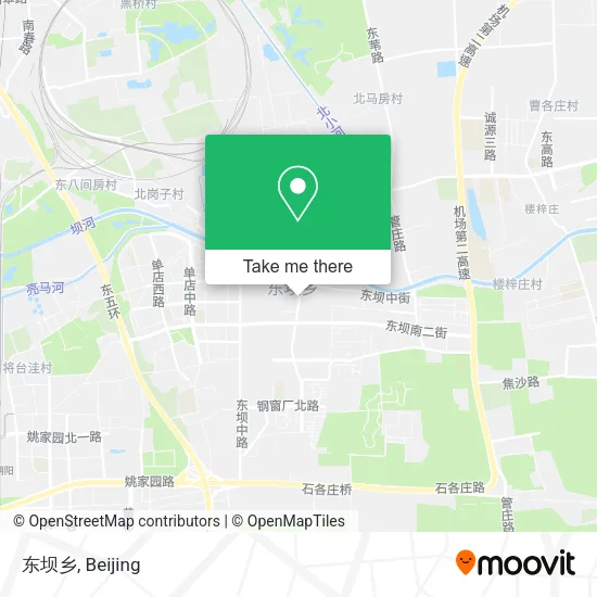 东坝乡 map