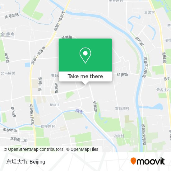 东坝大街 map