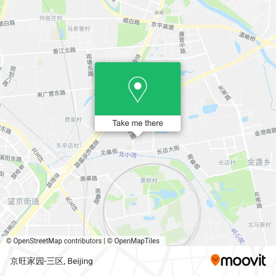 京旺家园-三区 map