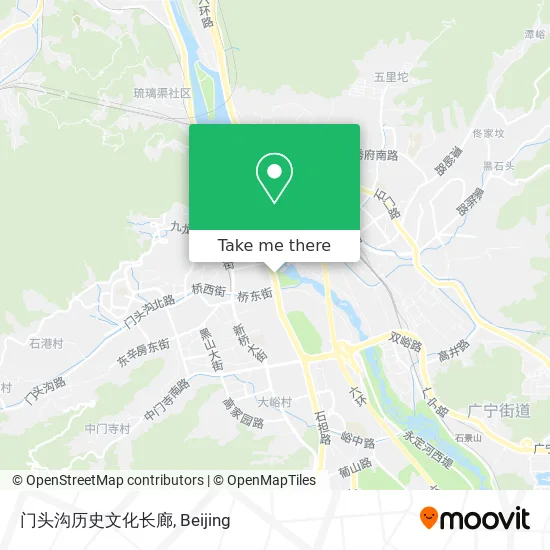 门头沟历史文化长廊 map