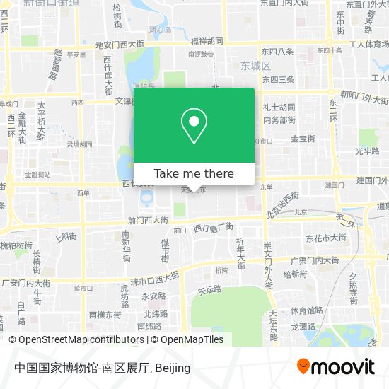中国国家博物馆-南区展厅 map