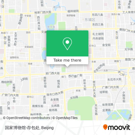国家博物馆-存包处 map