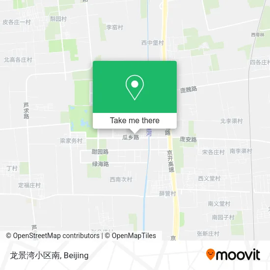 龙景湾小区南 map