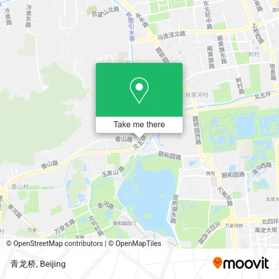 青龙桥 map