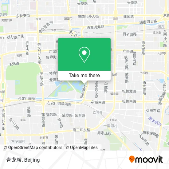 青龙桥 map