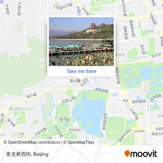青龙桥西街 map