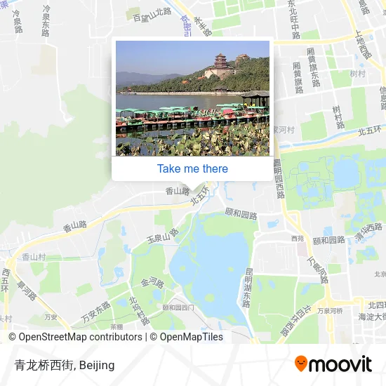 青龙桥西街 map