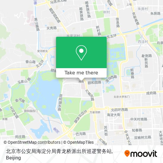 北京市公安局海淀分局青龙桥派出所巡逻警务站 map