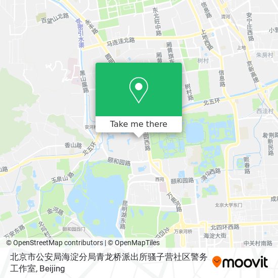 北京市公安局海淀分局青龙桥派出所骚子营社区警务工作室 map
