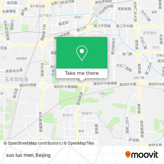 suo luo men map
