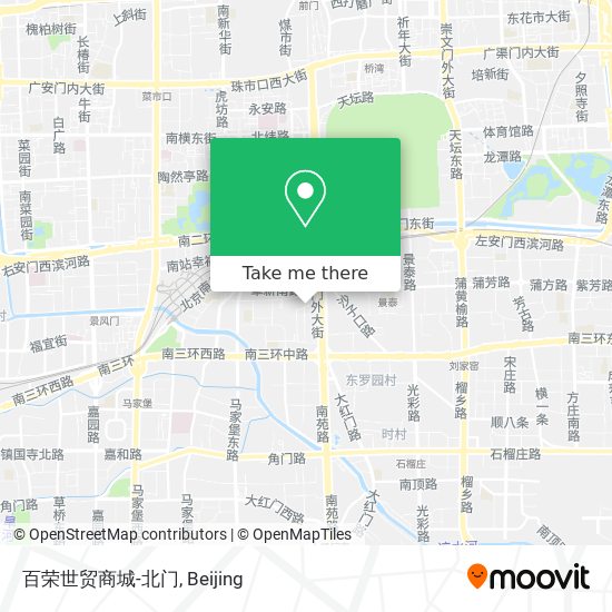 百荣世贸商城-北门 map