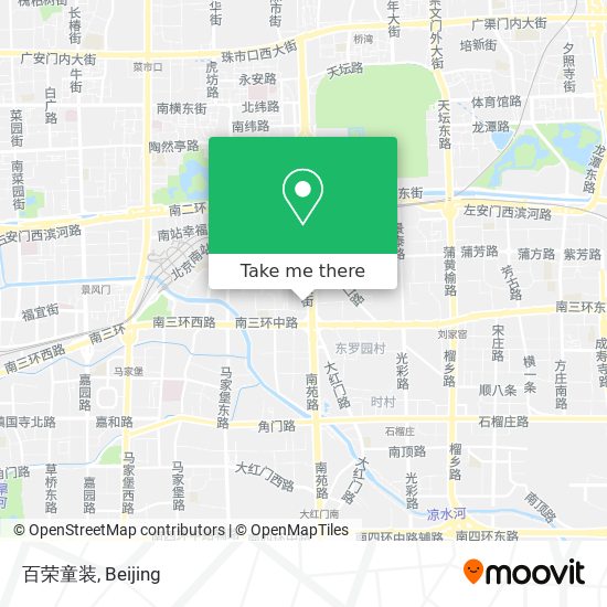 百荣童装 map