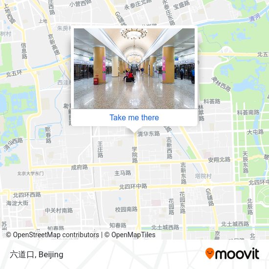 六道口 map