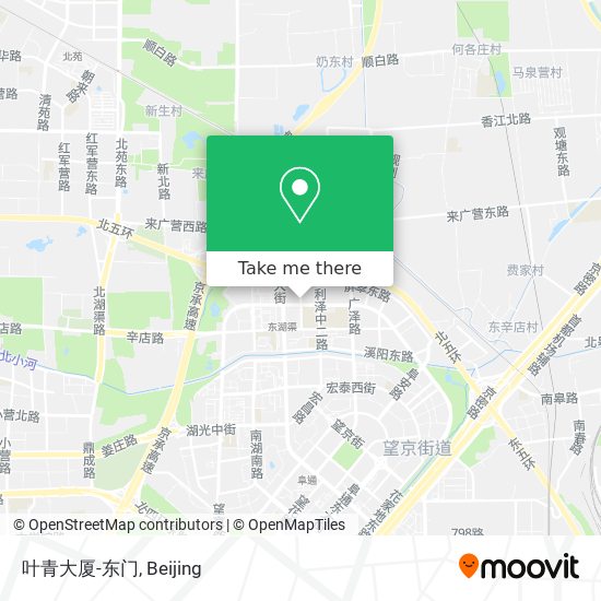 叶青大厦-东门 map