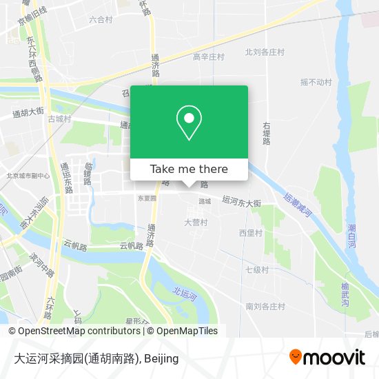 大运河采摘园(通胡南路) map